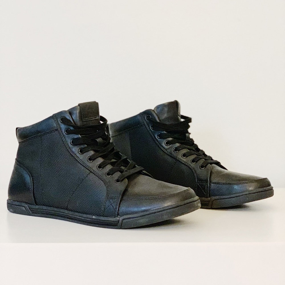 Aldo Men black boots high/mid top